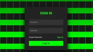 Grid Animated Login Form in HTML & CSS || CSS Animation - Project For Beginners