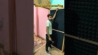 Window and gate sound proof kese kre #soundproofing #interiordesign