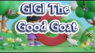 Песенка и история про букву G для детей | Знакомьтесь, коза Джиджи 🐐 | Изучаем звук G и новые слова