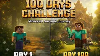 The Journey Begins: Day 2_4 of 100 Days in Minecraft