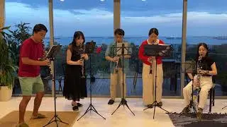クラリネットのためのカプリス／Caprice for Clarinets【クラリネット四重奏】