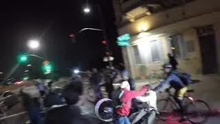 Road Rage Cinelli Cyclist Assaults Cyclist Oakland East Bay Bike Party