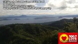 100.7 Love Radio Lucena - Commercial Break and Station Jingles (January 9, 2026)