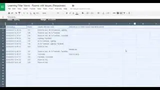 Creating Filter Views in Google Sheets for reporting purposes