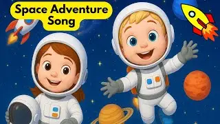 🚀 Space Adventure Song for Kids | Zoom Around the Galaxy & Learn Planets | Mindmaze Kids Channel