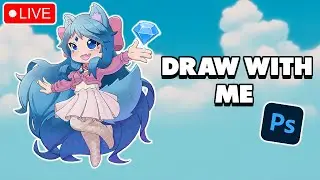Genshin Impact Fan Art, Tea, and Good Vibes, Productivity Stream | !YouTube !Discord !Etsy