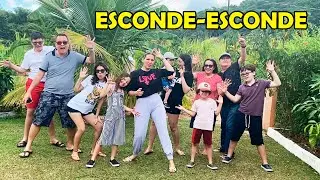 ROTINA DA TARDE DA FAMÍLIA ESCONDE-ESCONDE / ERLANIA E VALENTINA PONTES