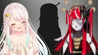 Girls before playing a horror game