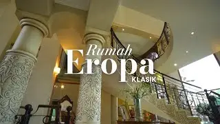 Rumah Klasik Eropa Super Mewah 2800 Meter