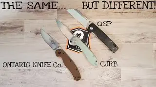 Ontario RAT 2 | CJRB Small Feldspar | QSP Penguin:  A Mild Mannered Comparison