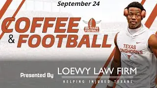 Coffee & Football - September 24 | Future SEC Schedules Revealed | Arch Manning | Steve Sarkisian