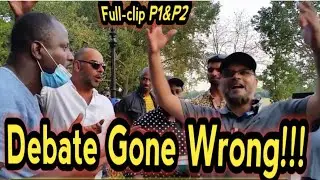 Debate Gone Wrong!! Hashim & Christians |P1 & P2 | Speaker's Corner