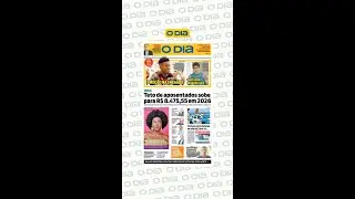 Capa do jornal O Dia - 10-01