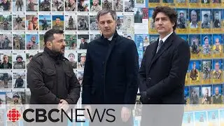 Trudeau signs $3-billion security deal during Kyiv visit