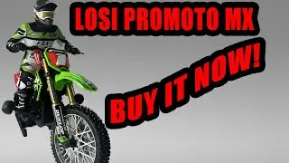 Losi Promoto MX - первые впечатления - бонус: немного истории радиоуправляемых мотоциклов