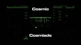 Cosmic Cosmiads on the Commodore PET #8bit #commodore #retrogaming