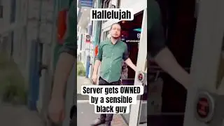 FINALLY! A normal black person in a restaurant #thealirobinsshow #regularblackgirl #modernday
