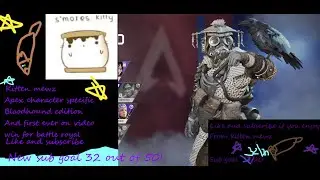 Apex Bloodhound Gameplay Character specific Part 1 Syntheticat +first br win on video