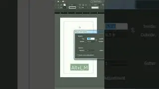 page margin/indesign #shorts #short #education