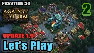 Against the Storm - Fire Moths with First Elder on Ashen Thicket - Full Gameplay (Update 1.9)