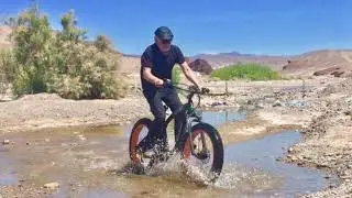 Testing Fat Tire eBikes in snow and sand
