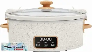 Цифровая мультиварка Pioneer Woman объемом 6 кварт с запирающейся крышкой, цвет Linen Speckle