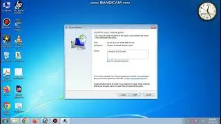 how to system restore and privous date program system setting