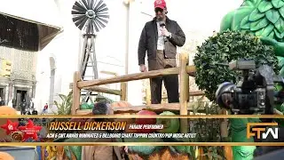 Todd interviews Country Artist, Russell Dickerson I 99th Annual Macy's Thanksgiving Day Parade I NYC