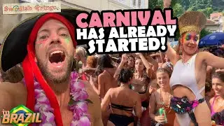 Rio Carnival: Party starts 2 weeks BEFORE!🇧🇷| Why you must come EARLY: Crazy street parties 2024