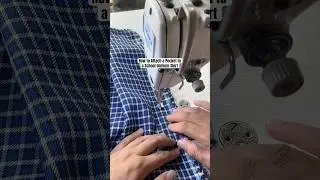 How to Attach a Pocket to a School Uniform Skirt #sewing #tailor #sewingtutorial #schooluniform