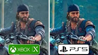 Days Gone PS5 vs Xbox Series X Graphics Comparison