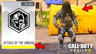 New Attack Of The Undead Mode in Call of duty mobile! + New Tunisia Map! Cod Mobile season 7!