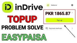 indriver topup problem solved 2026 | easypaisa indrive topup problem solved | indrive top up error