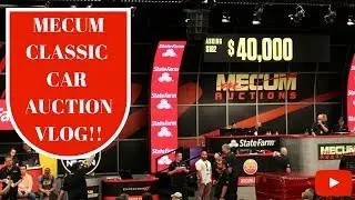 Mecum Collector Car Auction Chicago 2017 | VLOG