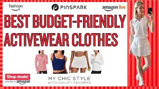 Amazon Activewear LIVE | Best Budget-Friendly Clothes for Men and Women: Amazon Live
