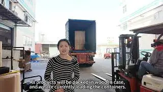 Air shower load container