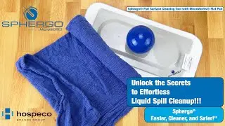 Unlock the Secrets to Effortless Liquid Spill Cleanup! Sphergo&reg;: Faster, Cleaner, and Safer!