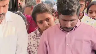 നിറകണ്ണുകളോടെ ആലിന്റെ മാതാപിതാക്കൾ കല്ലറയ്ക്ക് അരികിൽ | Alin Sherin