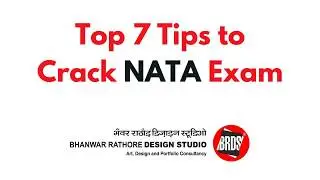 HOW TO CRACK NATA ENTRANCE EXAM ?  NATA PREPARATION TIPS | NATA ADMISSION 2020