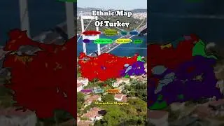 Ethnic Map Of Turkey #map #mapping
