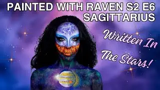 PAINTED WITH RAVEN S2 EP6 ELAINA'S SAGITTARIUS LOOK