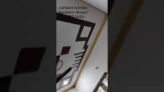 Low Cost 👍🙏Ceiling pop Design Plus Minus only 30 sq ft #popdesign #shorts #ytshorts #designe #art