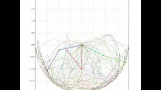 Double Pendulum Chaos Demonstration