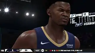 NBA 2K26 Геймплей: &laquo;Нью-Орлеан Пеликанс&raquo; против &laquo;Сан-Антонио Спёрс&raquo; &mdash; (Xbox Series X) [4K60FPS]