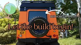 Land Rover Defender - Budget Overland Conversion (Episode 6: Wood!)