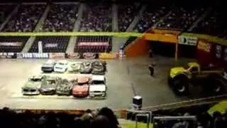 Fullboar Monster Truck Wheelie Competition