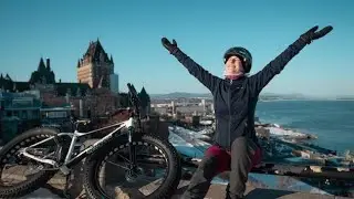 D&eacute;couvrir le Vieux-Qu&eacute;bec en v&eacute;lo d'hiver
