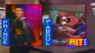 Paula Abdul on Antenne 2 France Le Hit NRJ May 18, 1991