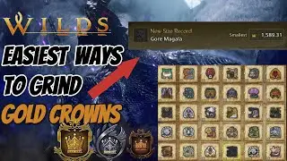 Easiest ways to grind gold crowns in Monster Hunter Wilds