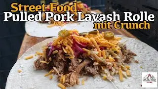 Lavash Street Food Roll with Pulled Pork, Slaw & Crunch &ndash; simply brilliant | Recipe DAD's BBQ
